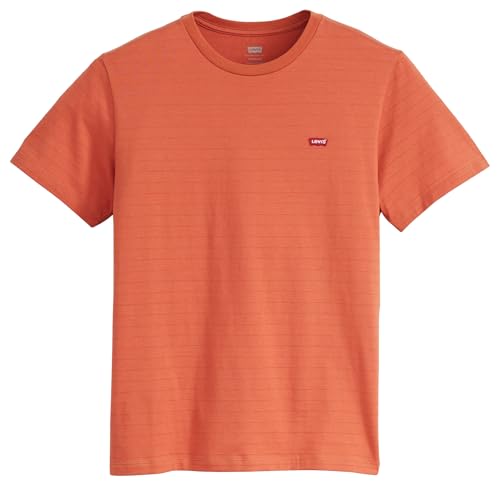 Levi's SS Original Housemark Tee T-Shirt Homme, Etruscan Red, XS