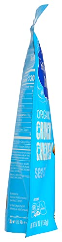 Saffron Road Organic Sea Salt Crunchy Chickpea Snack, 6Oz - Usda Organic, Gluten Free, Non-Gmo, Halal, Kosher, Vegan #TOP5