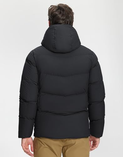 Pioneer Camp Men's Down Jacket 800 Fill Winter Insulated Puffer Jackets Water-repellent Warm Puffy Coat with Hood3