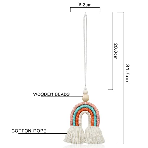 Aibada-1 Pezzo Arcobaleno Rimorchio Ciondolo Auto