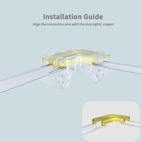 Tira LED RGB COB 3 m MIWISE luz regulable DC24V miniatura 6