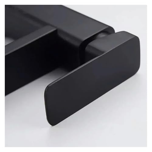 Robinet mitigeur noir mat pour lavabo de salle de bain moderne - 7