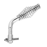 DECOMELODY Hitzebeständiger Metall ofentürgriff Ersatzgriff für Kamin Holzofen Kohleherd Kessel Passend Ergonomischer Griff für Reparatur und Austausch von Herd Türgriffen