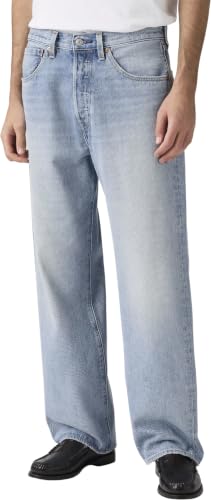 Levi's Hombre Jeans 501 Mid Rise, Loose Fit, Azul (In My Bronco), W38/L32