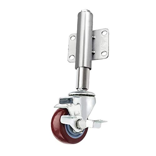 Roulettes pivotantes de 12,7 cm en polyuréthane robuste avec suspension