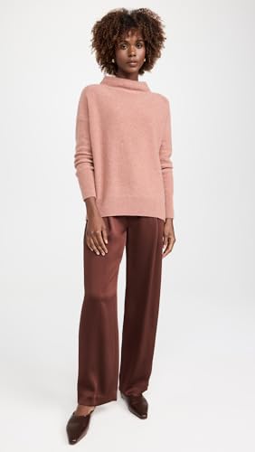 Image of Vince Women's Boiled Funnel Neck Pullover