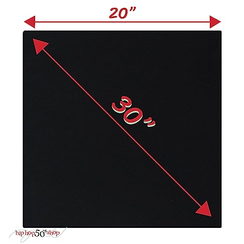 Hip Hop 50's Shop 1950s Chiffon Scarf Square Vintage Retro Sheer Neck Hair Tie Women Girls3