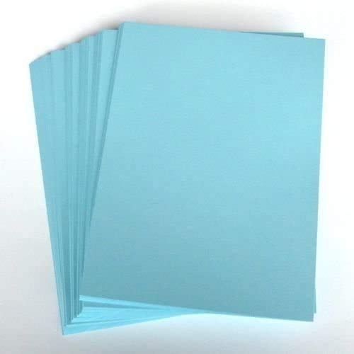 Stella Crafts Cartoncini A5 Color Azzurro - 50 Fogli, 260 G/m², Alta Qualità Per Craft E Biglietti - 2