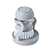 Cepillo para Lavar Platos,Cepillo de Palma dispensador de jabón,Cepillo para lavavajillas de Cocina con dispensador de jabón para Fregar Platos, sartenes y ollas Utensilios Cocina -Gris