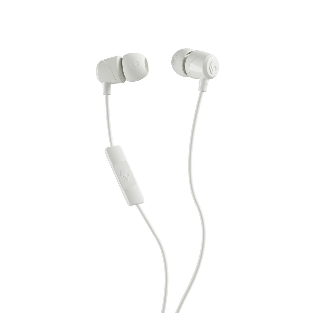 Skullcandy Jib USB-C Wired Earbuds with Noise Isolating Fit, In-Line Microphone Call and Track Control for iPhone Android, Ear Gel Sizes Included for Custom Fit - Bone