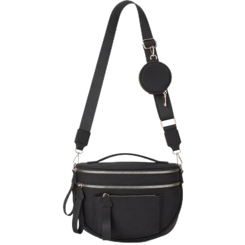 Image of Makes Checkered Crossbody Bag Bum Bag for Women with Pouch