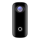 SJCAM C100 + 2K / 30fps HD画質 ミニアクションカメラ WiFi接続 ビデオデジタルカメラ 30M防水 磁気ボディ 内蔵バッテリー APP共有 防水ケースバッククリップストラップ付き