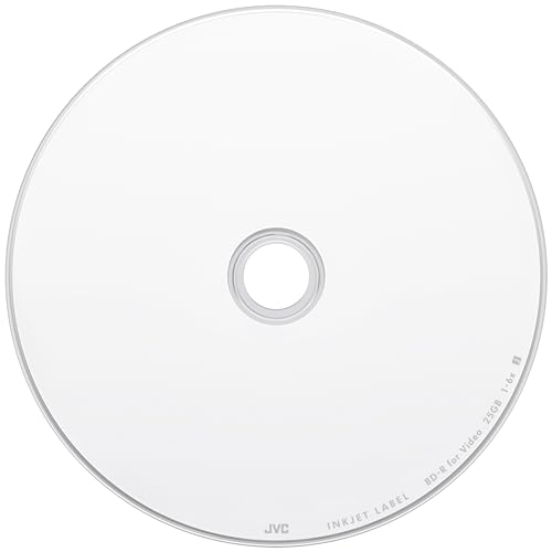 ビクター(VICTOR) JVC 1回録画用 ブルーレイディスク BD-R 25GB 片面1層 1-6倍速 20枚 ディーガ その他 国内主要メーカーのレコーダー動作確認済 ホワイトディスク VBR130RP20C2