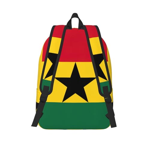 Mochila de mano para laptop con compartimentos y diseño de Ghana 3