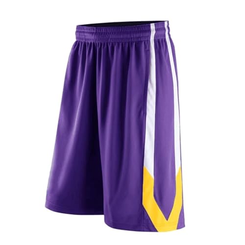 Short de basket-ball pour homme anti-frottement pour fitness et course à pied