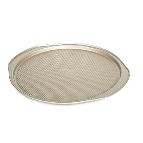image for Glad Nonstick Large Pizza Pan for Oven | Round Baking Tray | Textured 