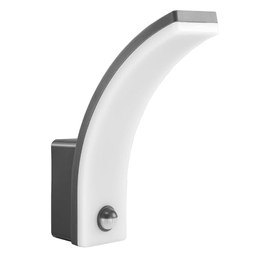 Maclean MCE512 Applique LED avec détecteur de mouvement PIR, éclairage mural pour intérieur et extérieur, applique murale, 20 W, IP65 - étanche, 2000 lm, 4000 K...