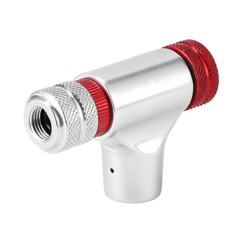 Cabezales de inflador de CO2 para bicicletas, válvulas de inflado, perilla de cabeza, boquilla de inflado rápido, accesorios