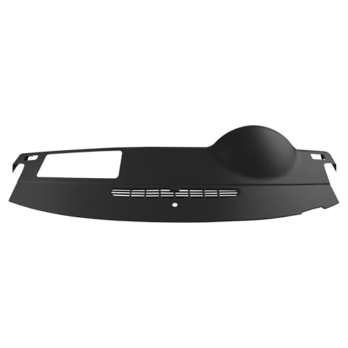 DashSkin Dash Cover Cap Compatible with 2007-2014 Tahoe Suburban Yukon Avalanche w o Speaker Holes in Black (Fits Single Glovebox Silverado Sierra ONLY) - Made in The USA
