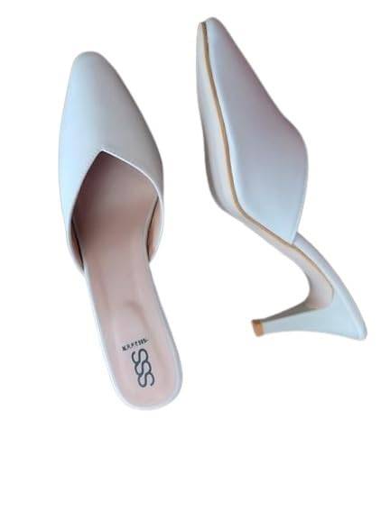 Mavika Monday morning brunch beige heels