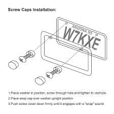 Union Jack British Uk United Kingdom Flag Sport License Plate Cover Frames Holder With Screw Caps Stainless Steel Rust Free (1X Cb) #TOP2