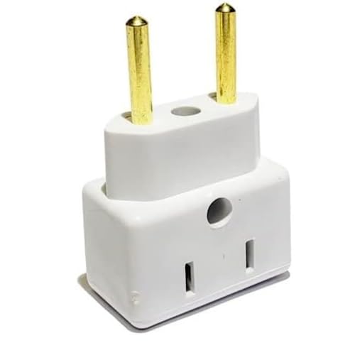Kit 6 Adaptadores Tomadas Bob Esponja Benjamin 10A 20A Plug Pino Grosso 250v Plugue T Bivolt