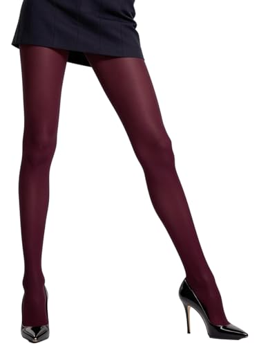 Image of Charm and Attitude Semi Opaque Tights for Women | Colored Pantyhose Stockings Nylons 40D