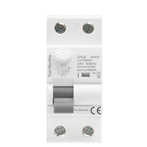 RCD RCCB GYL9 AC-S disjoncteur électromagnétique temporisé type retardé