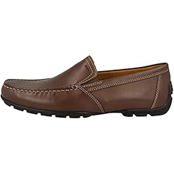 Geox Herren U Moner V Mokassins, Kaffee, 46 EU