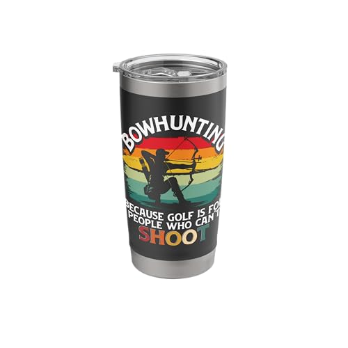 Bowhunting Archer Insulated Tumbler