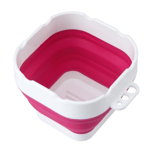 Image of ULTNICE Foldable Paint Brush Cleaner Bucket with Silicone Mixing Plate Portable Collapsible Artist Brush Washer for Beginners and Decorative Painting 4.92X3.93X3.14In