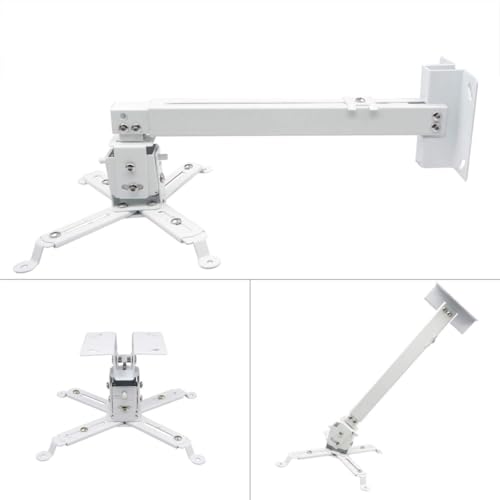 Suporte Teto/Parede Projetor Multimidia Com Extensor Regulagem de 43 á 63cm Com Ajuste de Ângulo (Br
