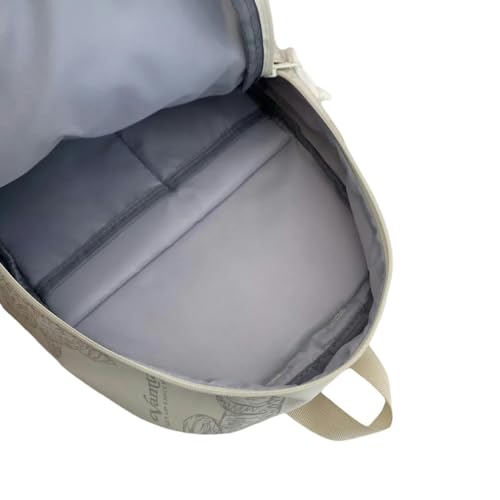 Mochila de gran capacidad para proteger tus libros de la lluvia con estilo casual 5