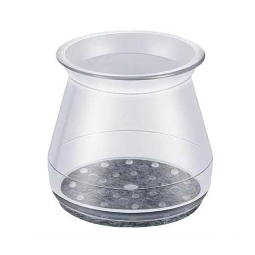 12PCS Round Chair Leg Protectors for Hardwood Floors, Silicone Felt Furniture Leg Pads Caps Covers for Protecting Floors from Scratches and Noise-Grey（30-52mm）