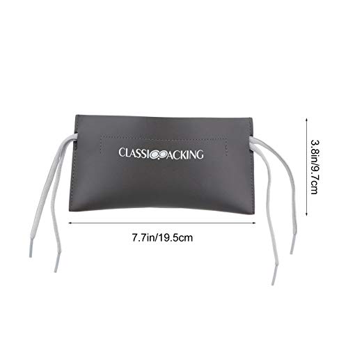 Hemoton Estojos para Ã“culos de Sol de Couro Com Cordão Duplo Pu Bolsas Bolsas para Ã“culos Ã“culos
