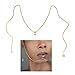 Shurhome Easy Wear C Type Lip Jewelry with Alloy Materials Portable for Fashion Enthusiasts and Hip Hop Styles Culture Fan Youth