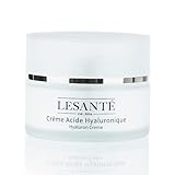 Lesanté Vegane Hyaluronsäure Anti Aging Tagescreme 50ml – Feuchtigkeitscreme für das Gesicht mit hochdosiertem Hyaluron, Avocadoöl, Sheabutter und aus der Olive gewonnene Squalane – Made in Germany