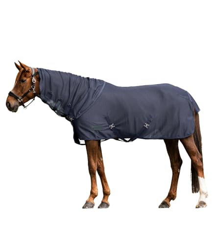 Tour de cou anti-mouches pour apaiser cheval demi-sang Waldhausen