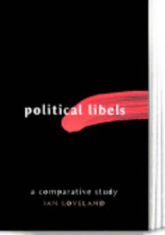 Political Libels: A Comparative Study