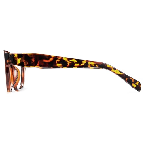 Image of Cyxus Cat Eye Blue Light Glasses for Women Reduce Eye Strain 8154 | Eye Protection,UV Protection,Stylish Chunky Frame,Ideal for Office Work Daily Work