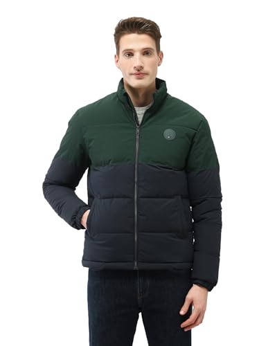 Image of U.S.Polo Association Men'S Colour Blocked Regular Fit Puffer Jacket