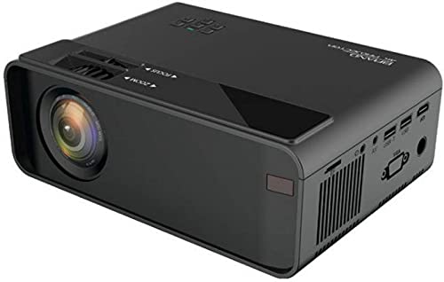 Vendere WiFi Mini Projector 1080P HD Portable Projector Compatible with Android/iOS/HDMI/USB/SD/VGA Portable Projector (3500 lm) Portable Projector (Multicolor)