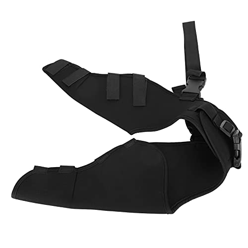 Kniebandage für Hunde Gesundheitsschutzprodukte für Hunde Hinterbeinschützer für Hunde Hinterbeinschutz für Hunde Verstellbare Kniebandage Beinstütze für Hunde Hinterbeine (HJ25 hintere doppelte