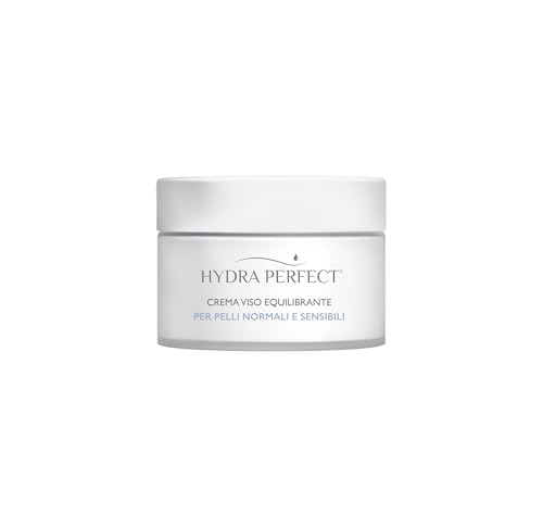 HYDRA PERFECT CREMA VISO EQUILIBRANTE 50ML per pelli normali e sensibili - con Acido ialuronico, provitamina B5 e vitamina E, per un'azione idratante, lenitiva e antinvecchiamento