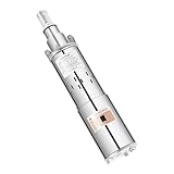 Tiefbrunnen Tauchpumpe, 180W Ausgangsleistung Brunnenpumpe, 1.2m³/h Tiefbrunnenpumpe mit 17 m Kabel, Rostfreier Stahl Elektrische Wasserpumpe, Ideal zur Bewässerung Wasser-Versorgung