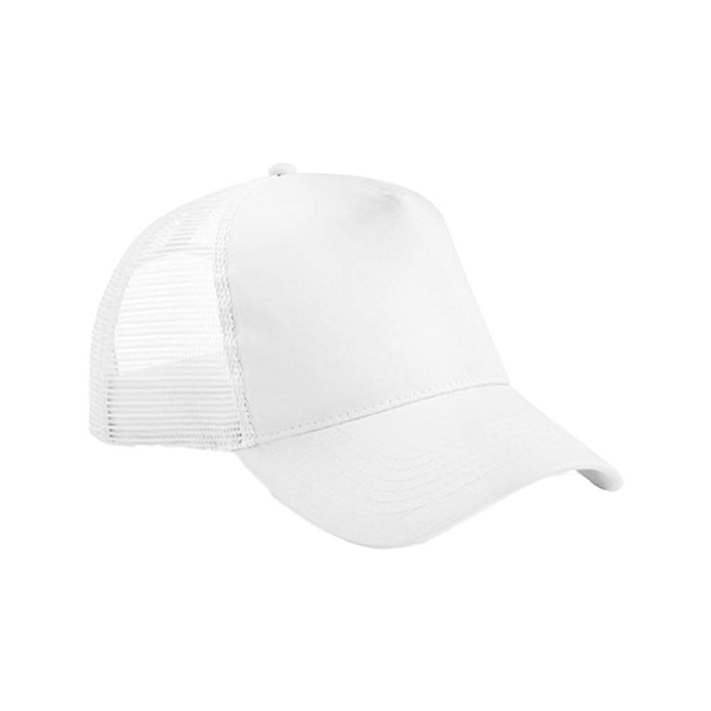 Beechfield® B640B Junior Snapback Trucker - White/White