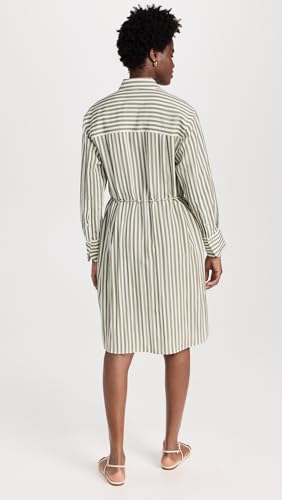 Image of Vince Women's Coast Stripe Short Shirt Dress