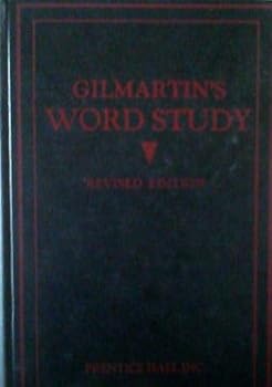 Unknown Binding Gilmartin's Word Study (Revised Edition) Book