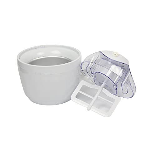 EMtronics Eismaschine EMIC1L für selbstgemachte gefrorene Desserts wie Frozen Joghurt, Sorbet und Gelato mit 1 Liter… – Bild 4