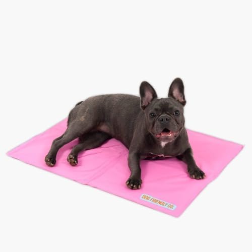 DF Co. Dog Cooling Mat for Summer | Automatic Cooling, Easily Fol...